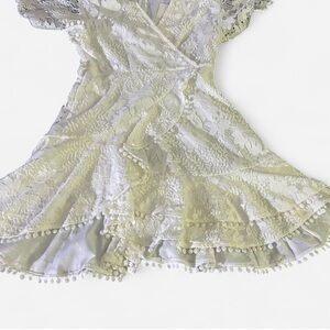 Saints + Secrets White Mini Dress